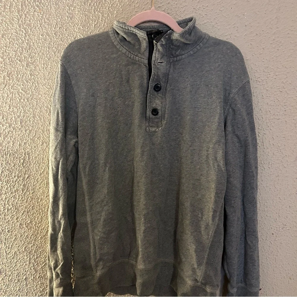 American Eagle Athletic Fit Men's Collared Sweater Size M Winter Business Casual